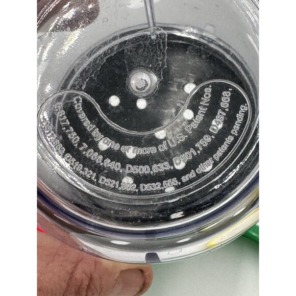 magic bullet 2 cups with handle , lids, multi color rings and seals NEW CONDITIO - Picture 8 of 11